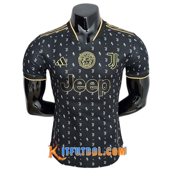 Camisetas De Futbol Juventus Versace Edition Negro 2022/2023