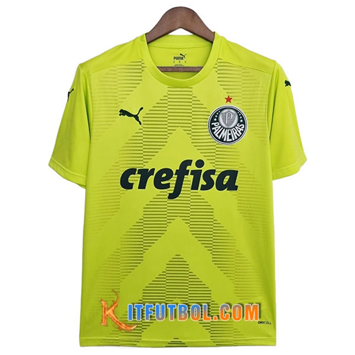 Camisetas De Futbol Palmeiras Portero Amarillo 2022/2023