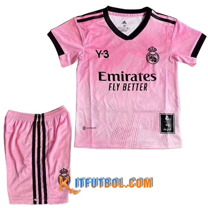 Camisetas De Futbol Real Madrid Ninos Y3 Rose 2022/2023
