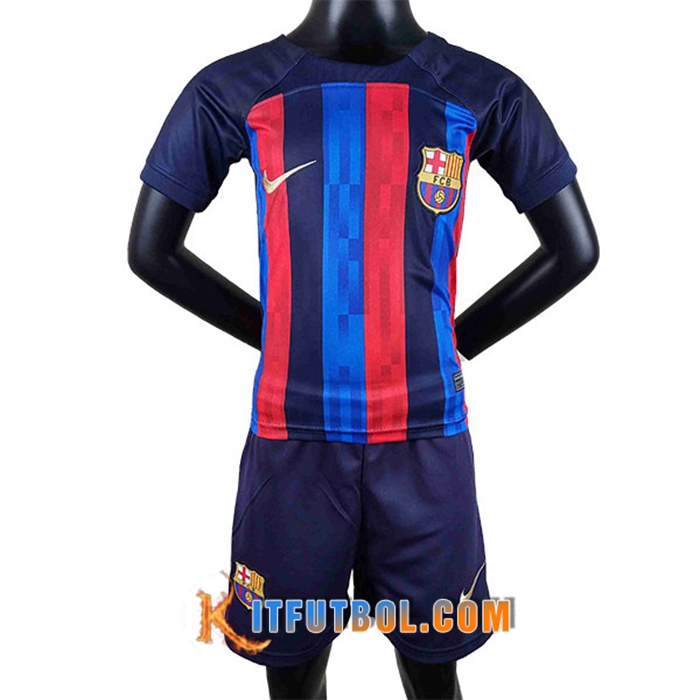 Camisetas De Futbol FC Barcelona Ninos Primera 2022/2023