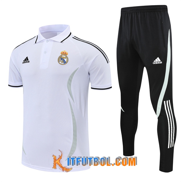 Camiseta Polo Real Madrid Blanco 2022/2023