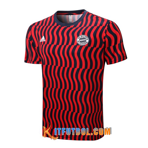 Camiseta Entrenamiento Bayern Munich Rojo/Negro 2022/2023