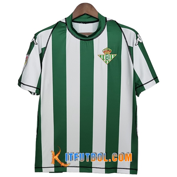 Camisetas De Futbol Real Betis Retro Primera 2003/2004