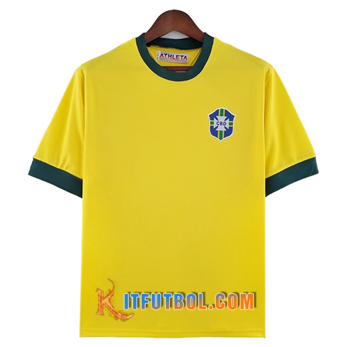 Camisetas De Futbol Brasile Retro Primera 1970