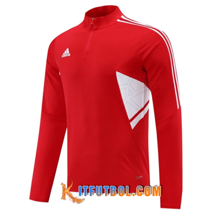 Sudadera De Entrenamiento Adidas Rojo 2022/2023