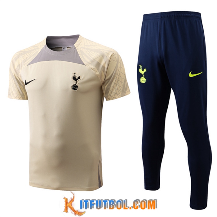 Camiseta Entrenamiento Tottenham Hotspur + Pantalones Amarillo 2022/2023