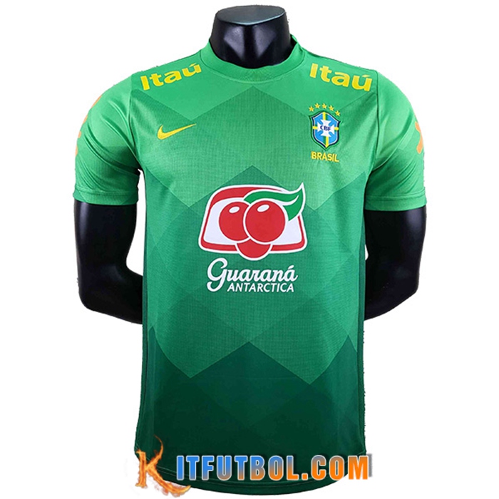 Camiseta Entrenamiento Brasil Verde 2022/2023 -02