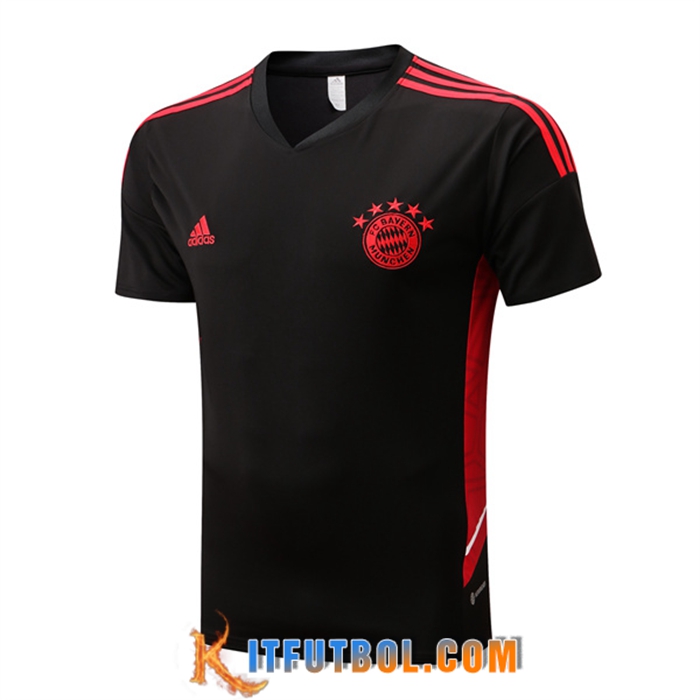 Camiseta Entrenamiento Bayern Munich Negro 2022/2023