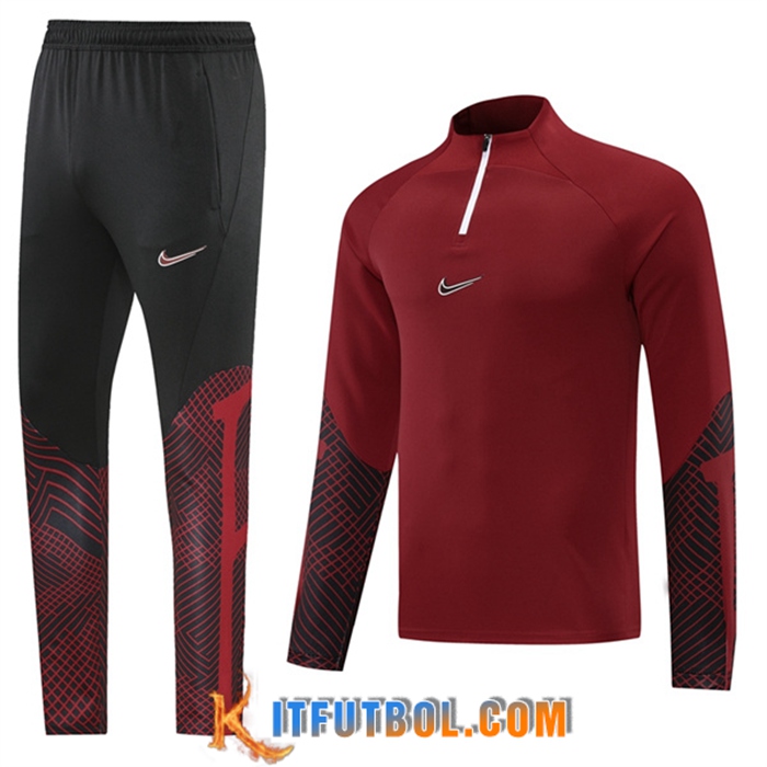 Chandal Equipos De Futbol Nike Rojo Oscuro 2022/2023