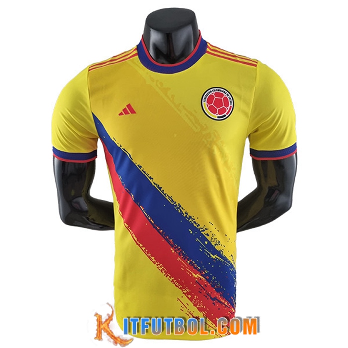 Camisetas De Futbol Colombia Special Edition Amarillo Copa Del Mundo 2022