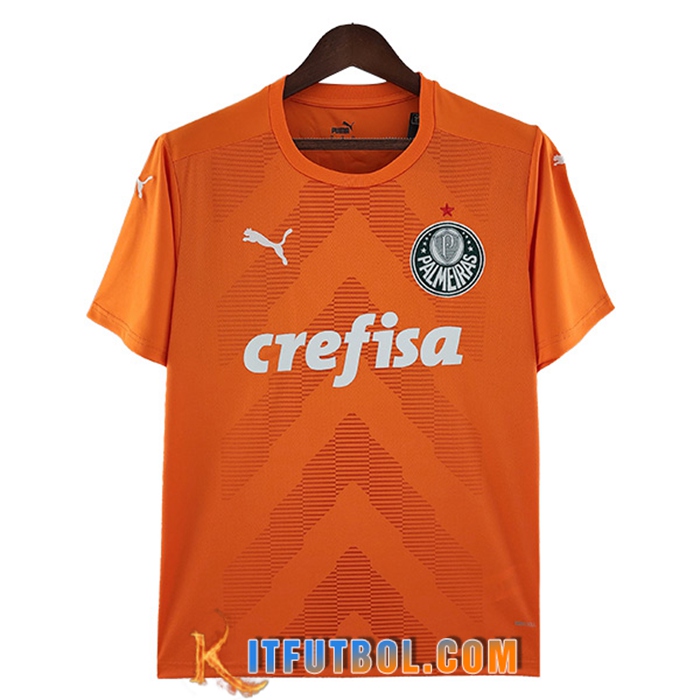 Camisetas De Futbol Palmeiras Portero Naranja 2022/2023