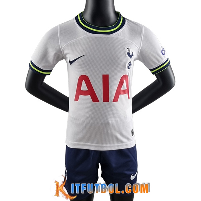 Camisetas De Futbol Tottenham Hotspur Ninos Primera 2022/2023