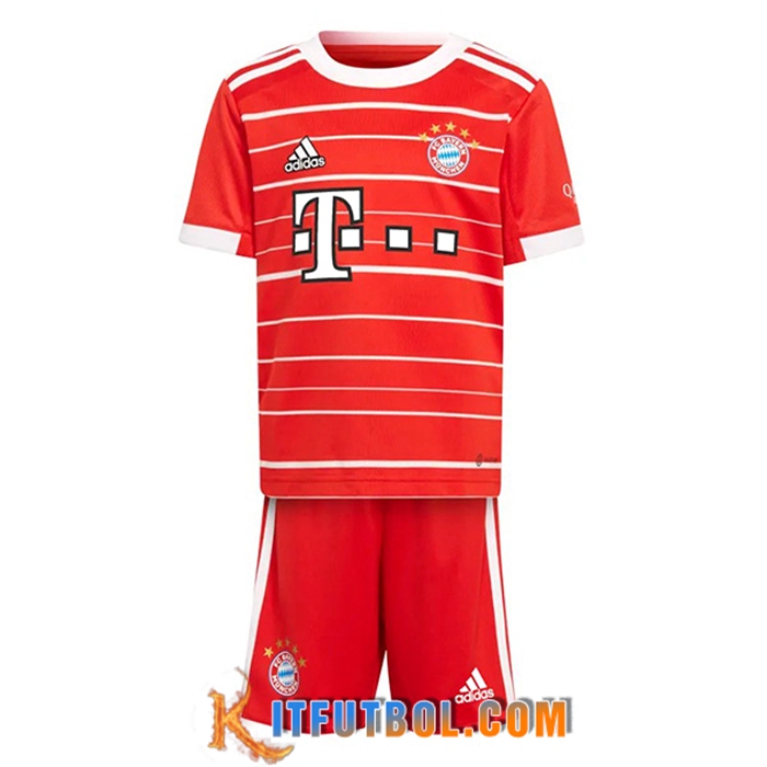 Camisetas De Futbol Bayern Munich Ninos Primera 2022/2023