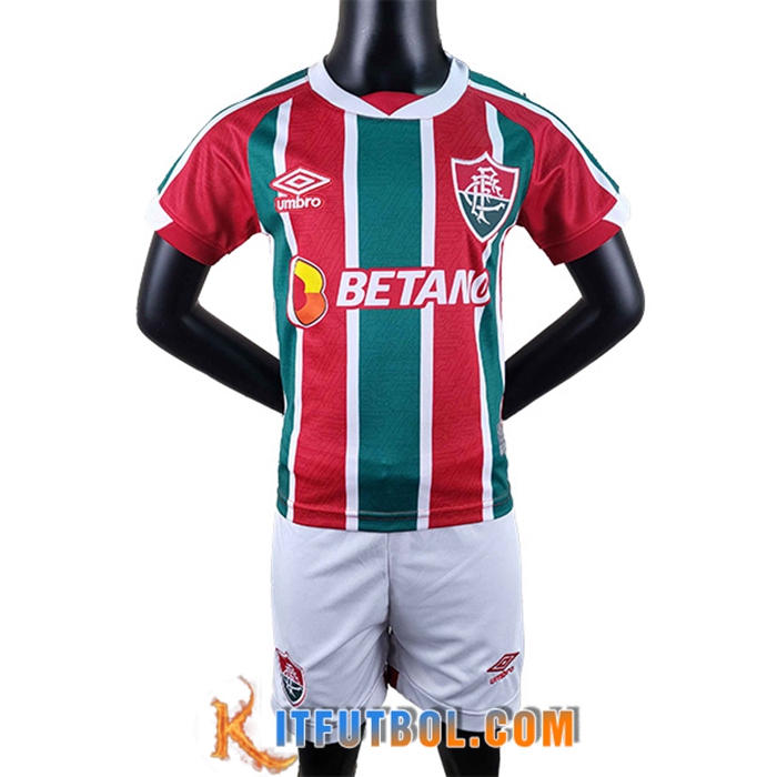 Camisetas De Futbol Fluminense Ninos Primera 2022/2023
