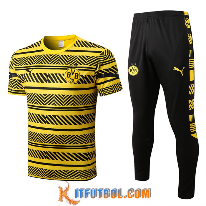 Camiseta Entrenamiento + Pantalones Dortmund Amarillo 2022/2023