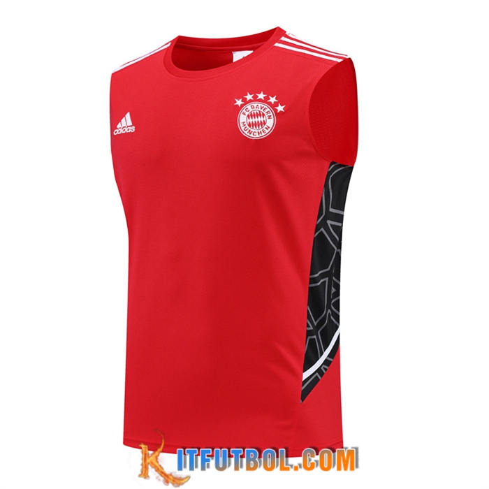 Camiseta Entrenamiento sin mangas Bayern Munich Rojo 2022/2023