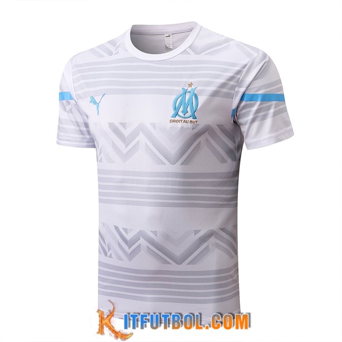 Camiseta Entrenamiento Marsella OM Blanco 2022/2023