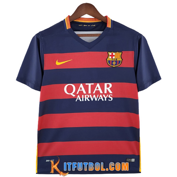 Camisetas De Futbol FC Barcelona Retro Primera 2015/2016