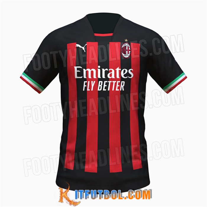 Camisetas De Futbol AC Milan Primera 2022/2023