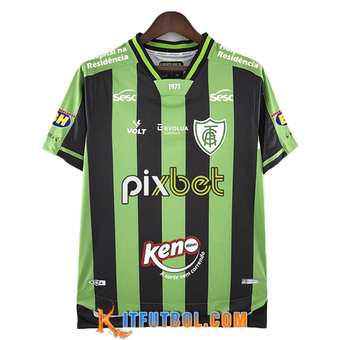 Camisetas De Futbol Mineiro America All Sponsor Verde 2022/2023