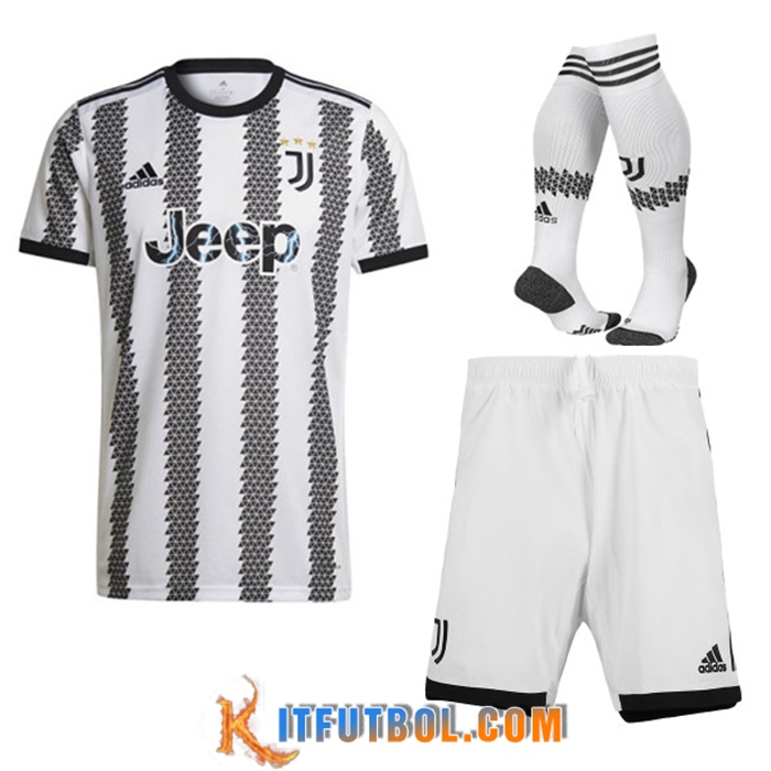 Camisetas De Futbol Juventus Primera (Cortos + Calcetines) 2022/2023