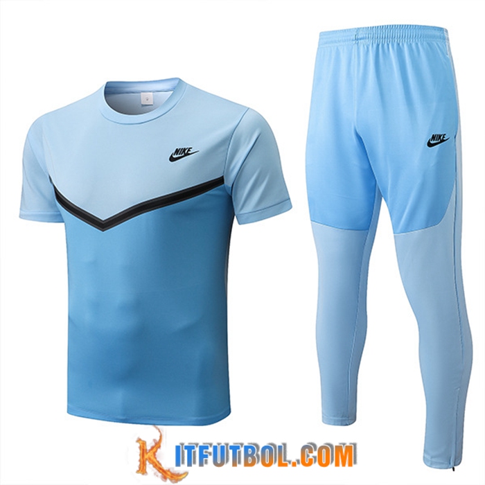 Camiseta Entrenamiento + Pantalones Nike Azul 2022/2023