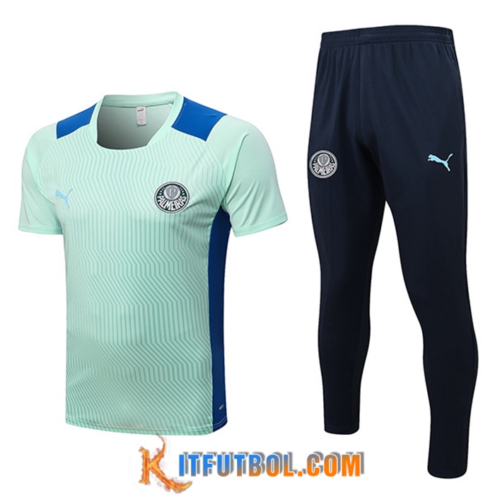 Camiseta Entrenamiento + Pantalones Palmeiras Verde 2022/2023