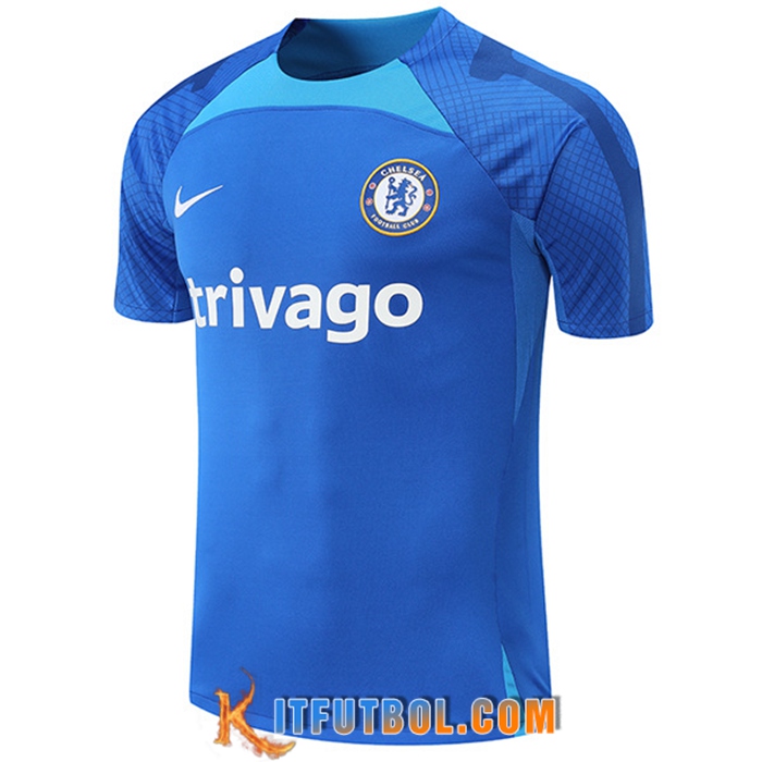 Camiseta Entrenamiento FC Chelsea Azul 2022/2023