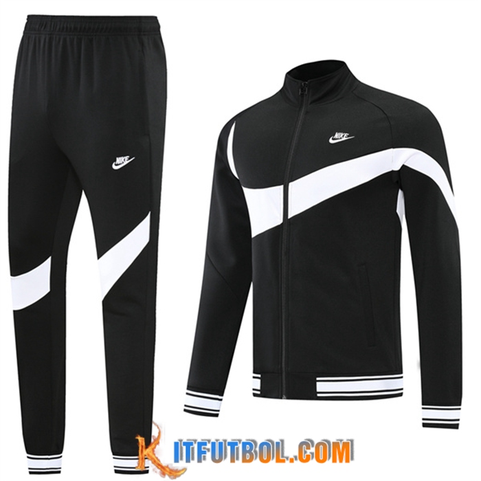 Chandal Equipos De Futbol - Chaquetas Nike Negro/Blanco 2022/2023