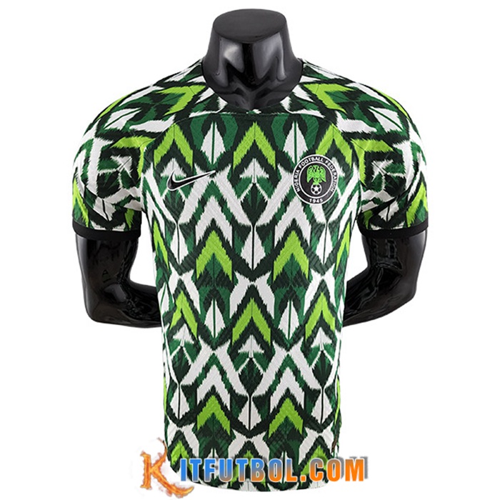 Camisetas De Futbol Nigeria Blanco/Verde Copa Del Mundo 2022