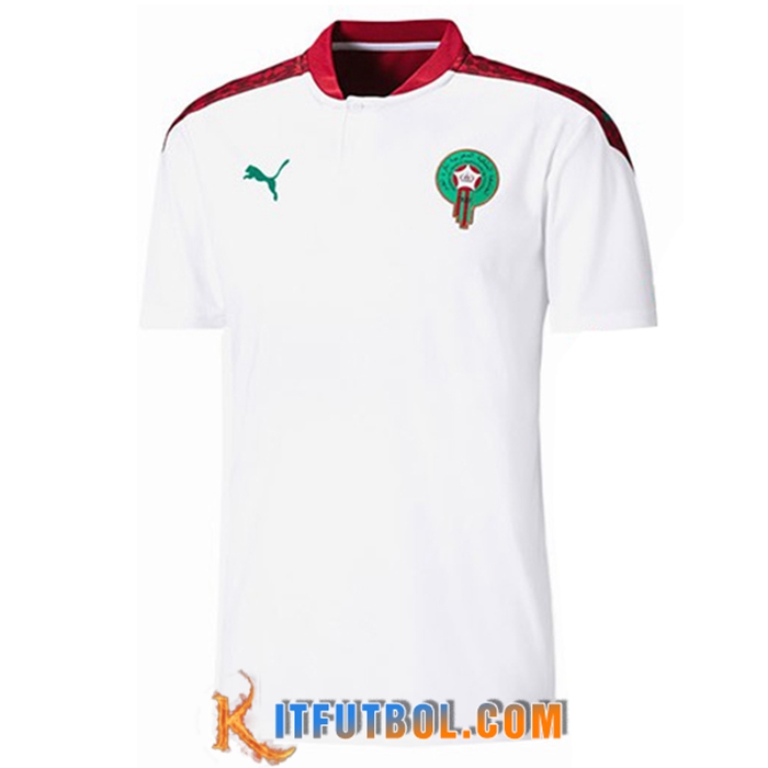 Camiseta Equipo Nacional Marruecos Segunda Copa Del Mundo 2022