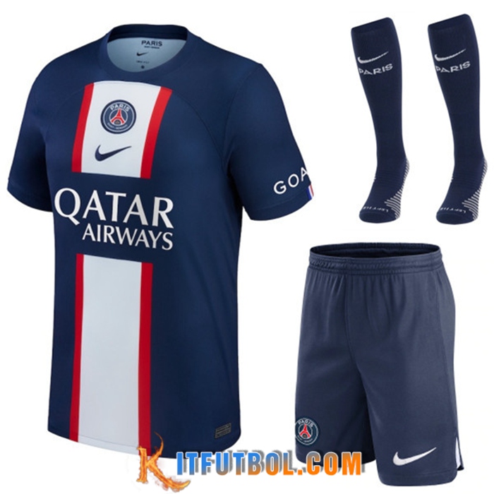 Camisetas De Futbol PSG Primera (Shorts + Calcetines) 2022/2023