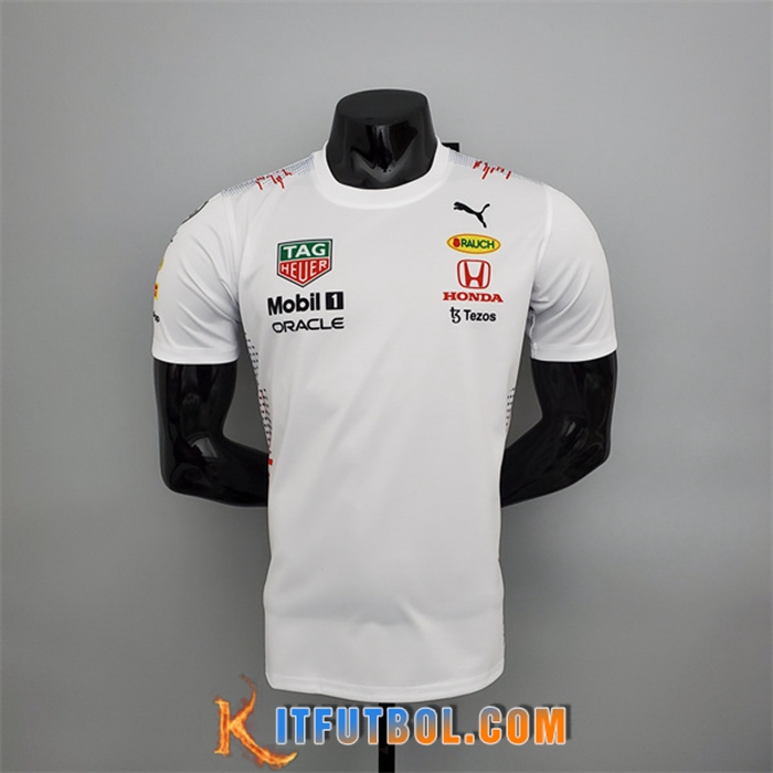 T-shirt F1 RedBull Racing Team Blanco 2022