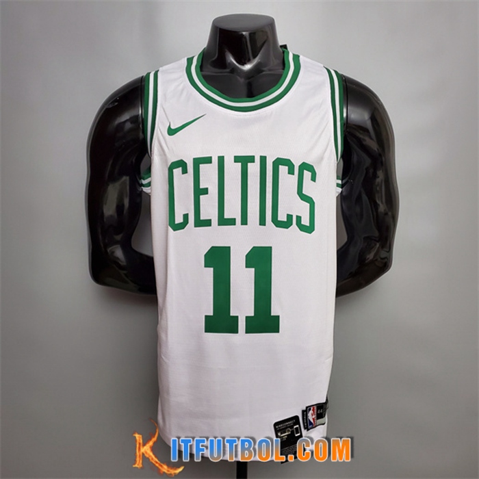 Camisetas Boston Celtics (Irving #11) Blanco