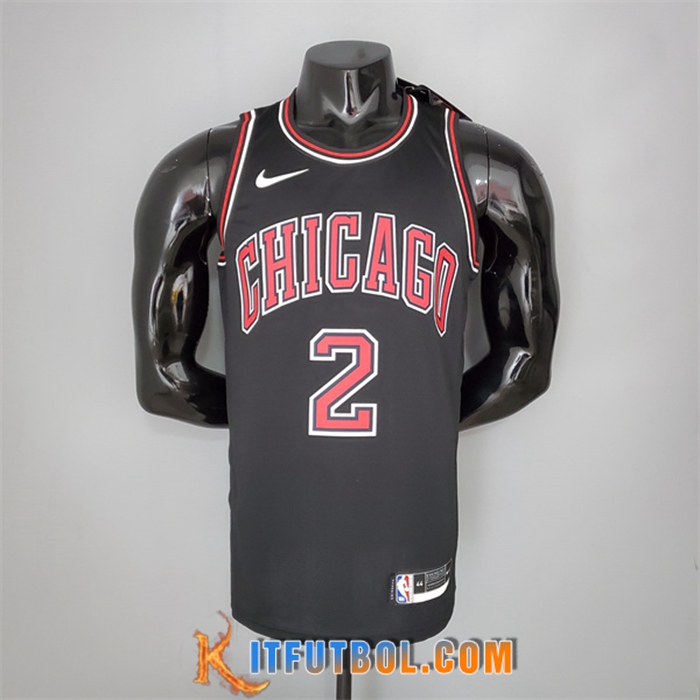 Camisetas Chicago Bulls (Ball #2) Negro