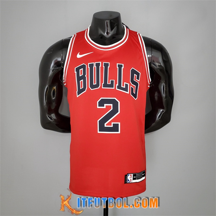 Camisetas Chicago Bulls (Ball #2) Rojo