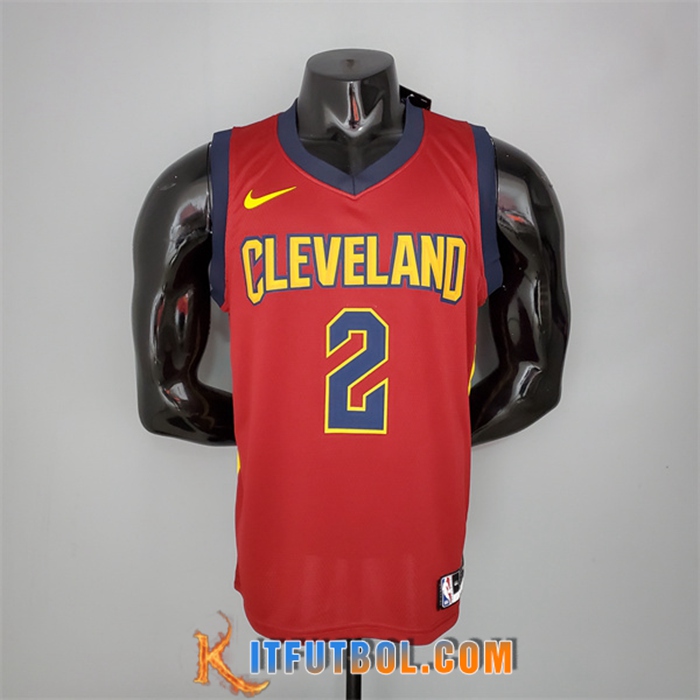 Camisetas Cleveland Cavaliers (Irving #2) 2017 Vino tinto