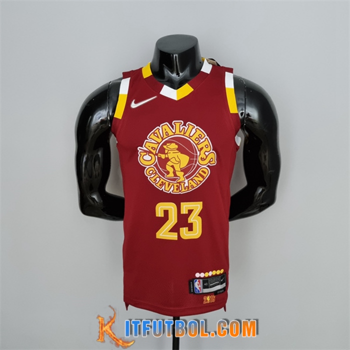 Camisetas Cleveland Cavaliers (James #23) 2022 Rojo Urban Edition