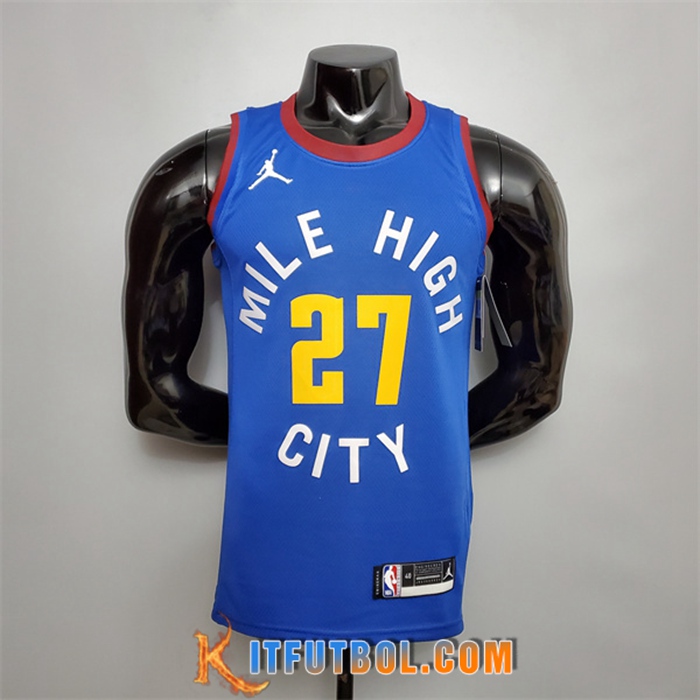 Nueva Camisetas Denver Nuggets (Murray #27) Azul Theme Limited City Edition