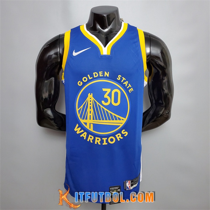 Camisetas Golden State Warriors (Curry #30) Azul