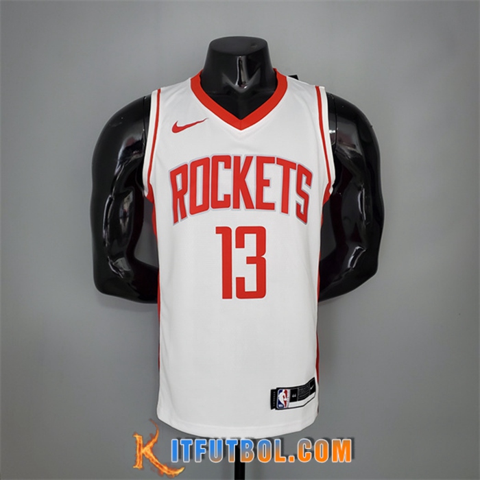 Camisetas Houston Rockets (Harden #13) 2021 Blanco