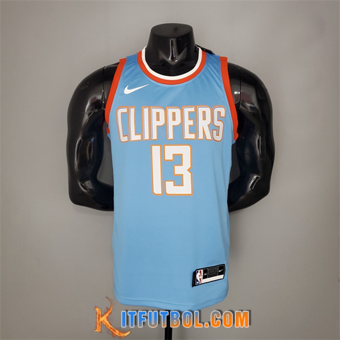 Camisetas Los Angeles Clippers (George #13) Azul
