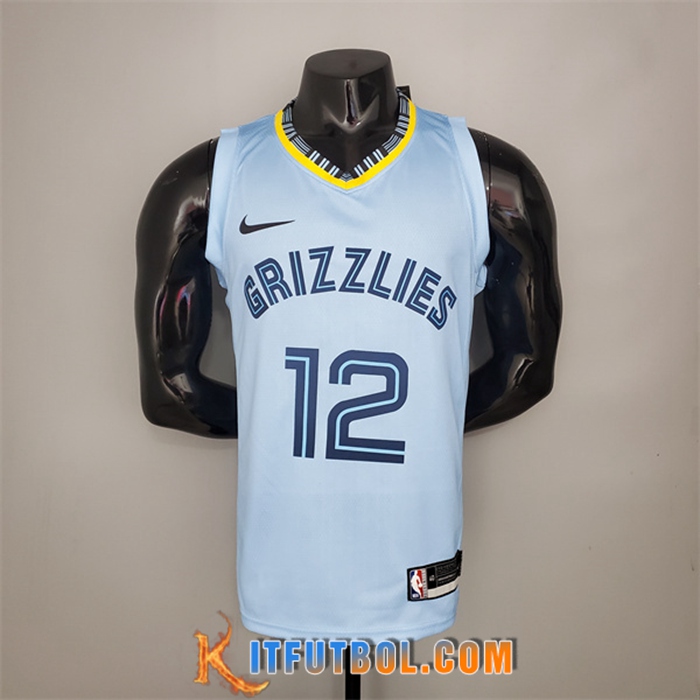 Camisetas Memphis Grizzlies (Orantt #12) Azul Clair City Edition