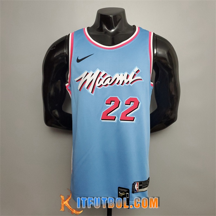 Camisetas Miami Heat (Butler #22) Azul