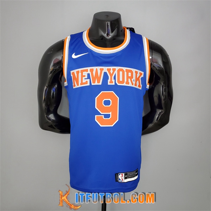 Camisetas New York Knicks (Barrett #9) 2021 Azul