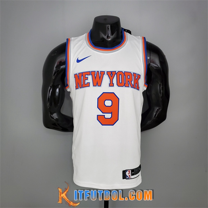 Camisetas New York Knicks (Barrett #9) 2021 Blanco