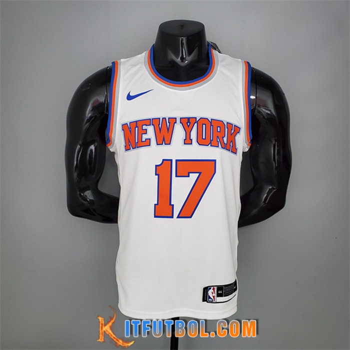 Camisetas New York Knicks (Lin #17) 2021 Blanco
