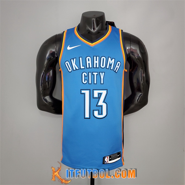 Camisetas Oklahoma City Thunder (Harden #13) Azul
