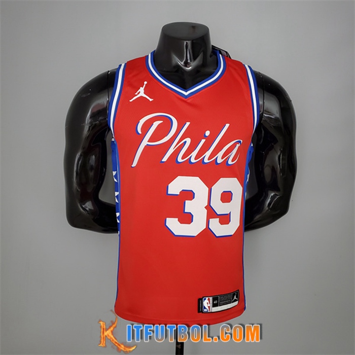 Camisetas Philadelphia 76ers (Howard #39) 2021 Rojo Jordan Themed