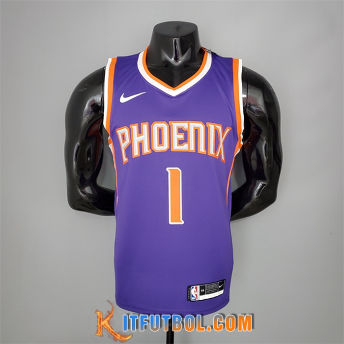 Camisetas Phoenix Suns (Booker #1) Púrpura